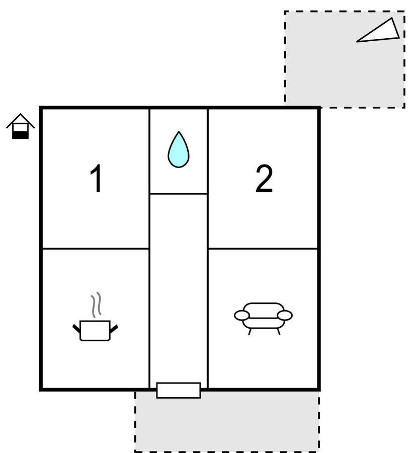 Awesome Home In Zaglav With Wifi Kültér fotó